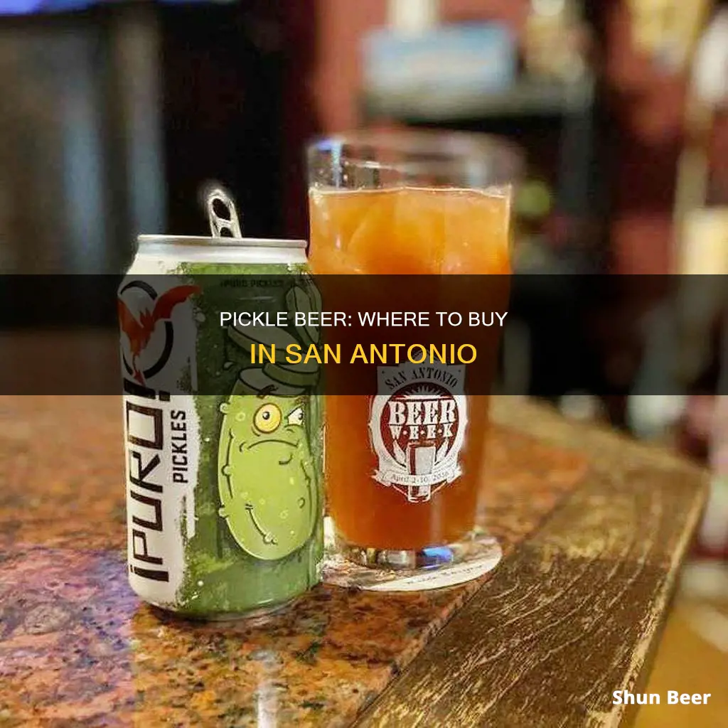 where can i buy pickle beer in san antonio