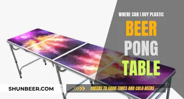 Best Beer Pong Tables: Where to Buy Plastic Ones?