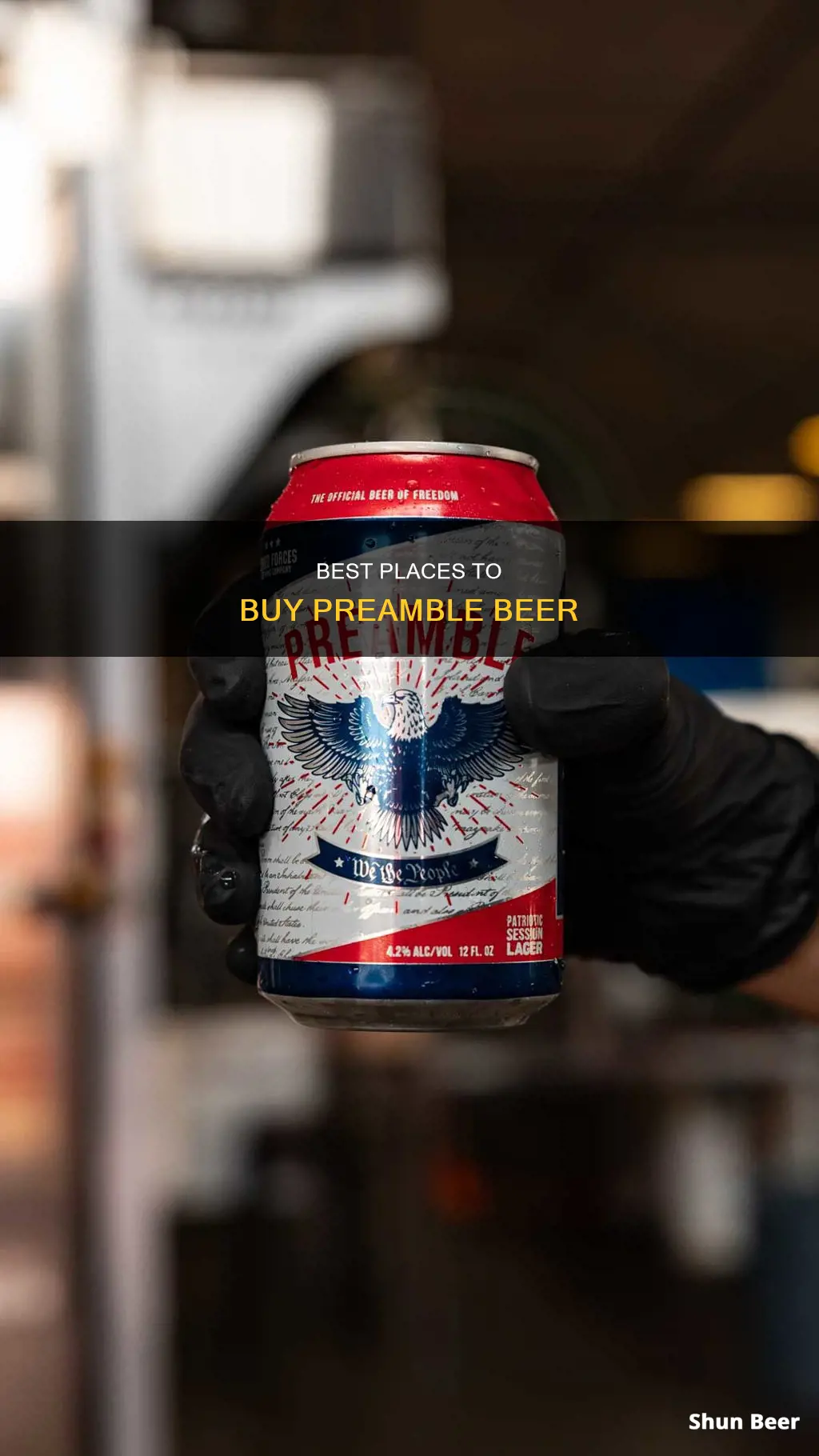 where can i buy preamble beer