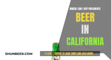 Presidente Beer: California's Top Retailers and Distributors