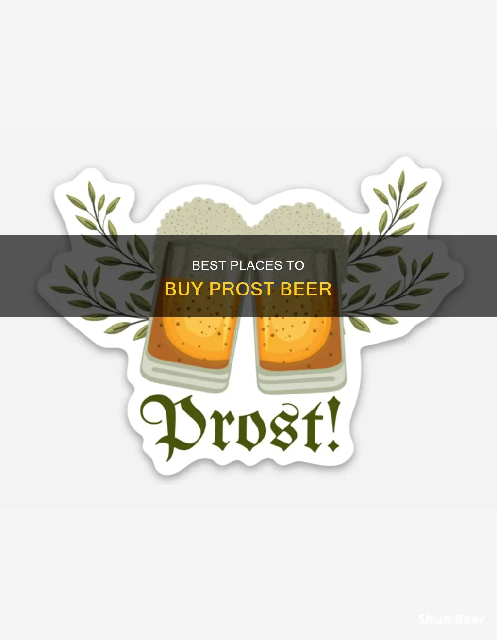 where can i buy prost beer