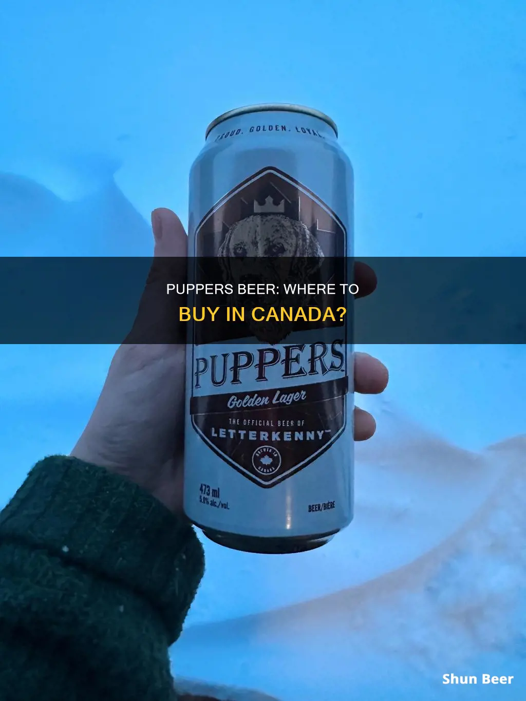 where can i buy puppers beer in canada