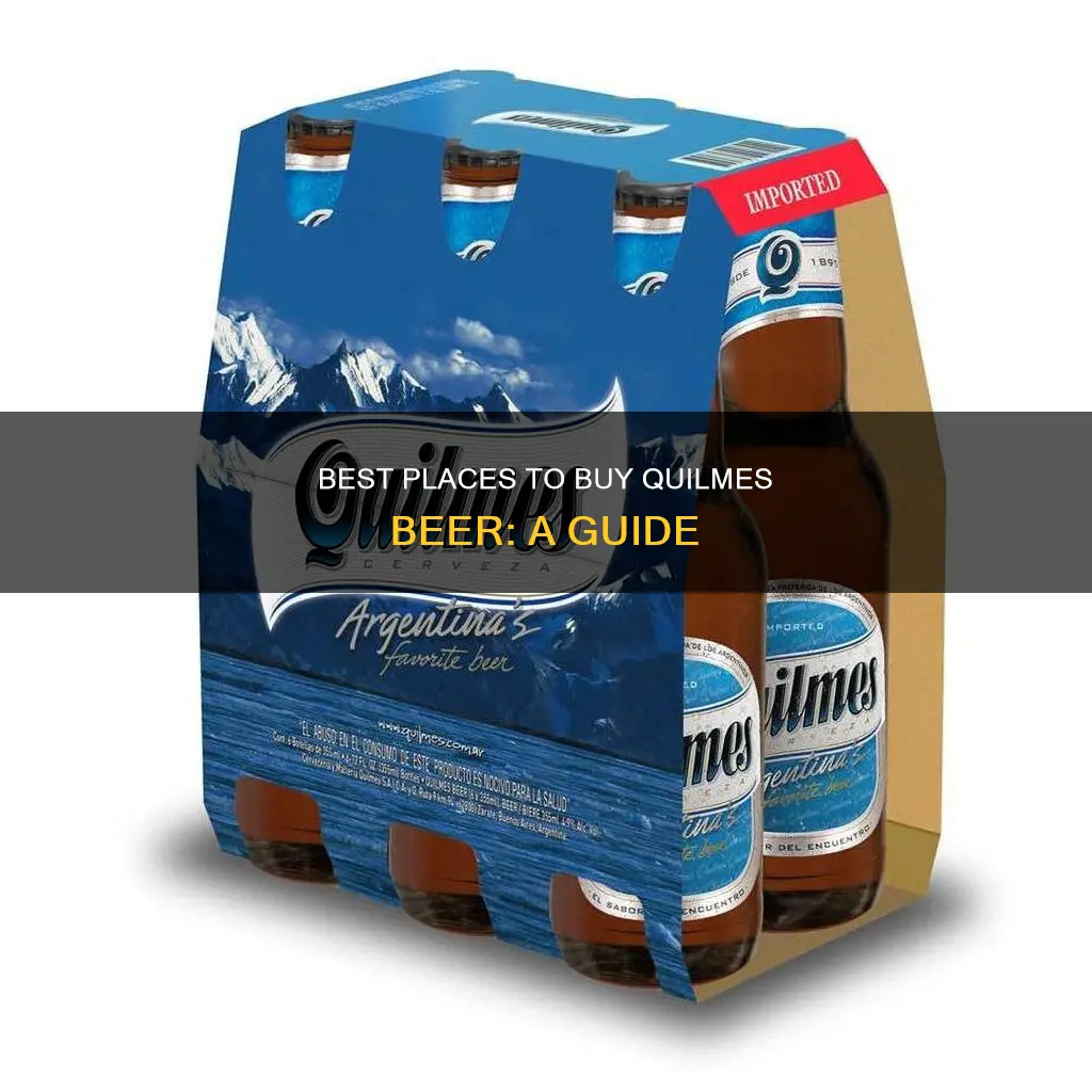 where can i buy quilmes beer