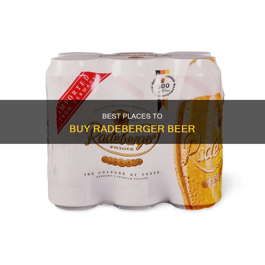 where can i buy radeberger beer