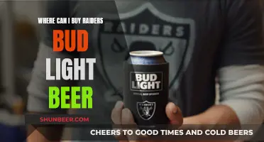 Where to Buy Raiders-Themed Bud Light Beer