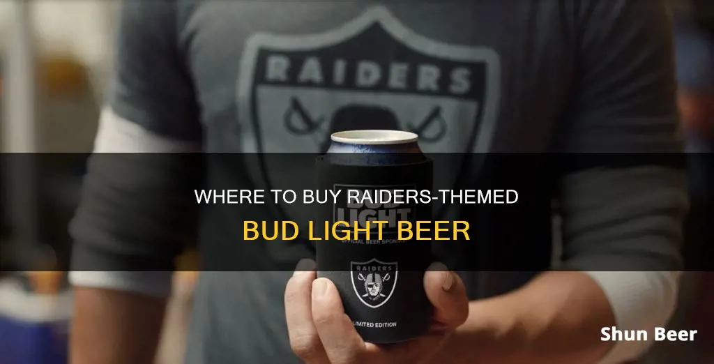 where can i buy raiders bud light beer