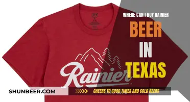 Rainier Beer: Where to Buy in Texas?