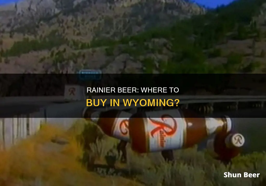 where can i buy rainier beer in wyoming