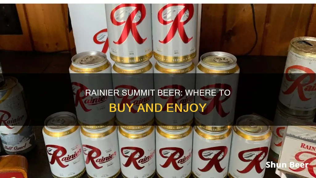 where can i buy rainier summit beer