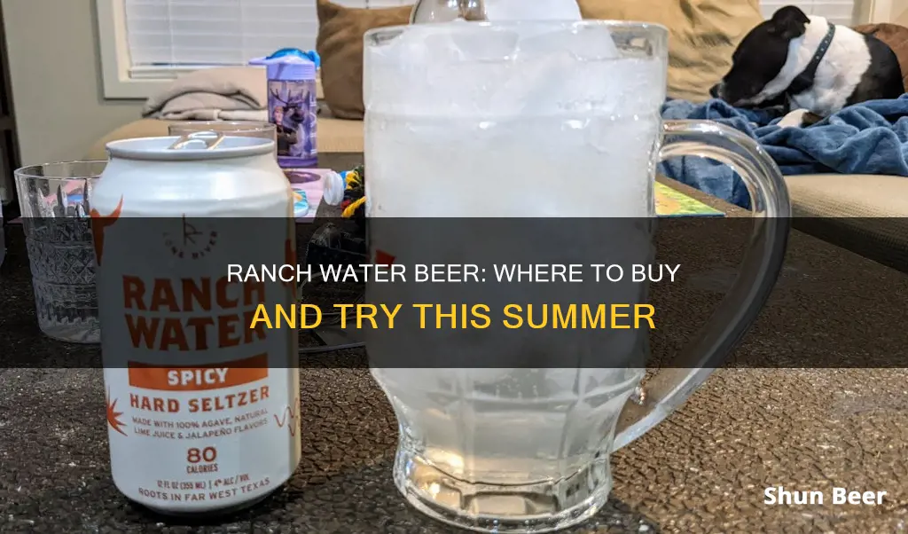 where can i buy ranch water beer