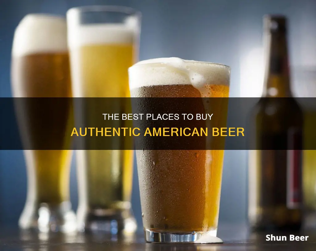 where can i buy real american beer