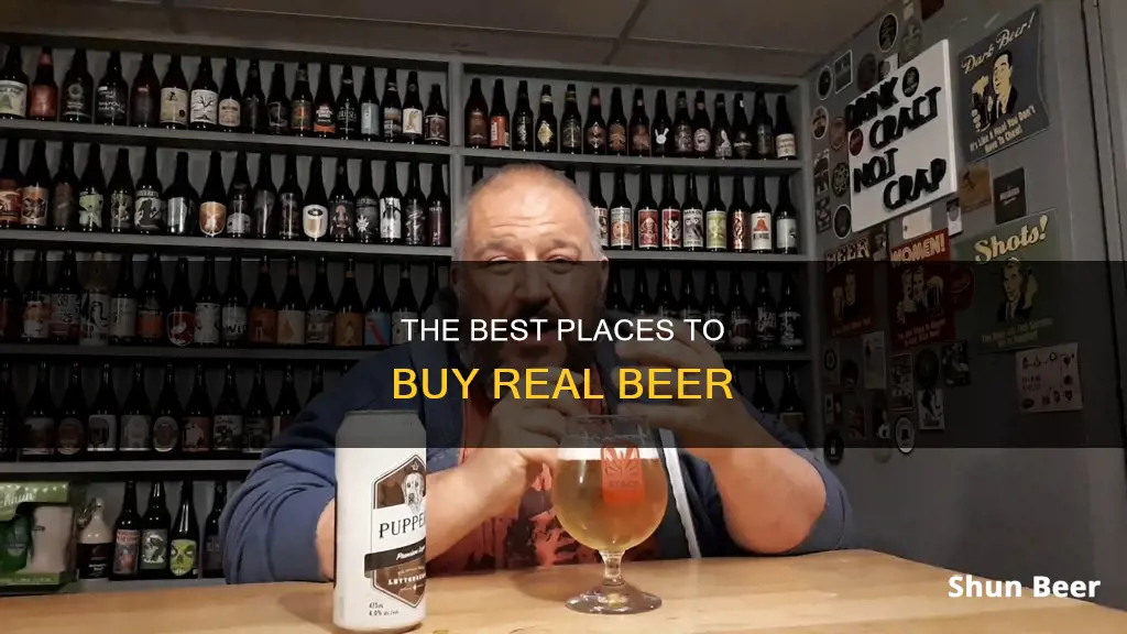 where can i buy real beer