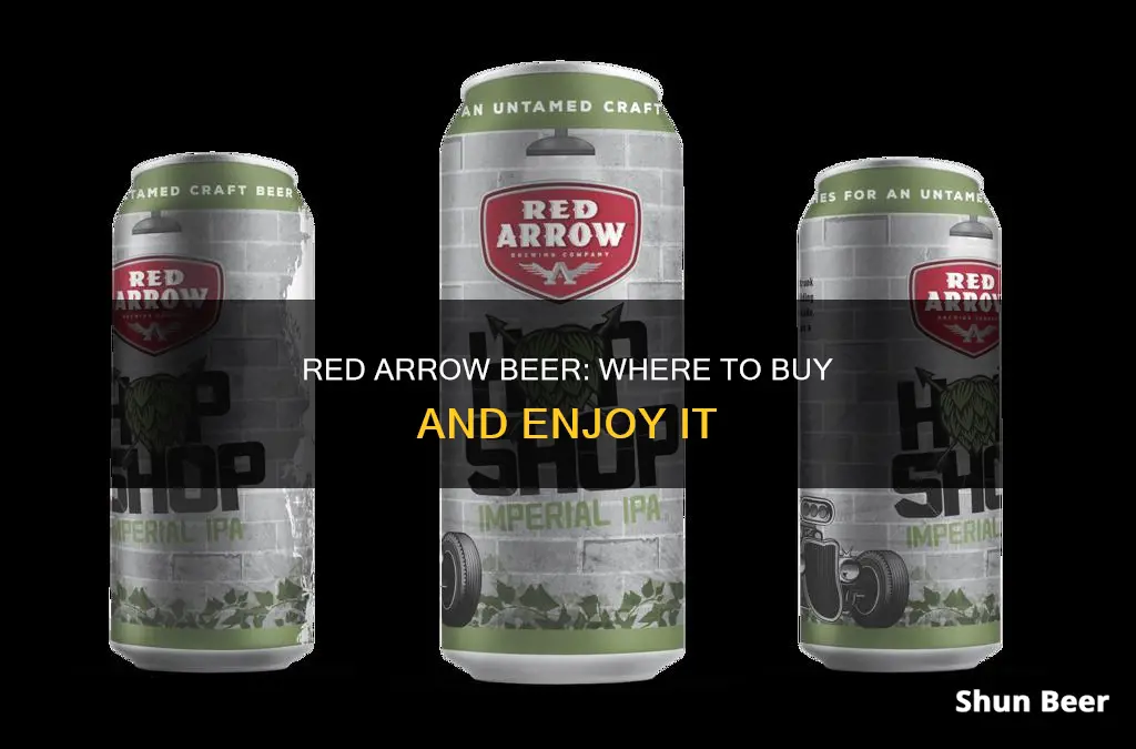 where can i buy red arrow beer