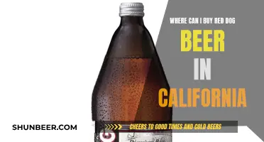 Red Dog Beer: Where to Buy in California?