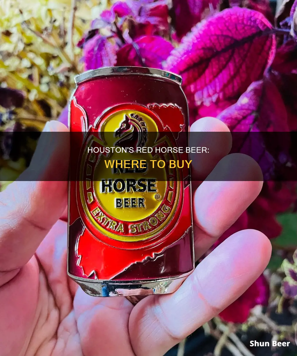 where can i buy red horse beer in houston