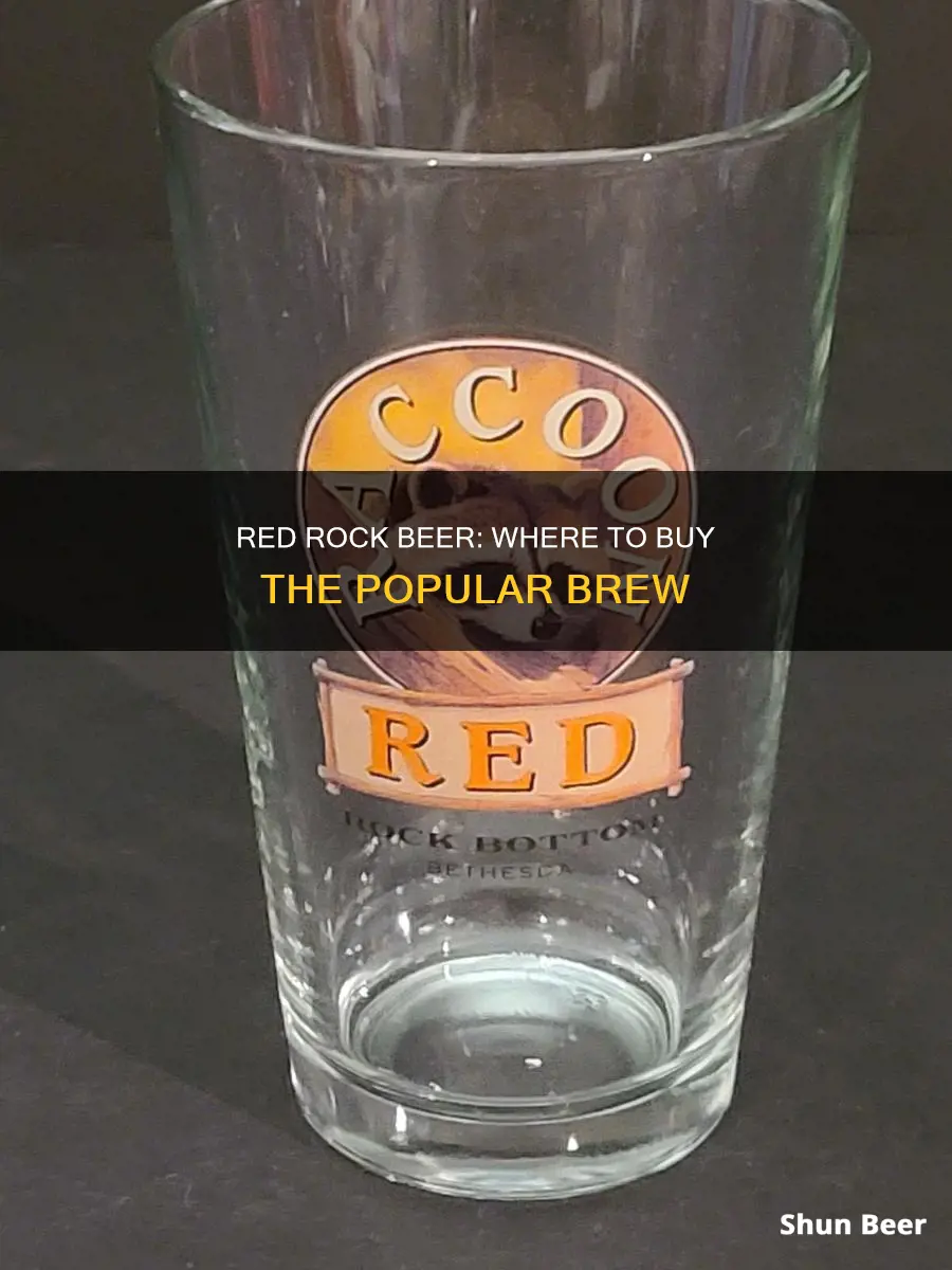 where can i buy red rock beer