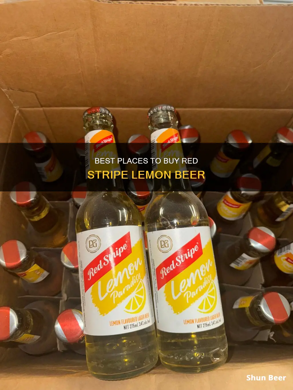 where can i buy red stripe lemon beer