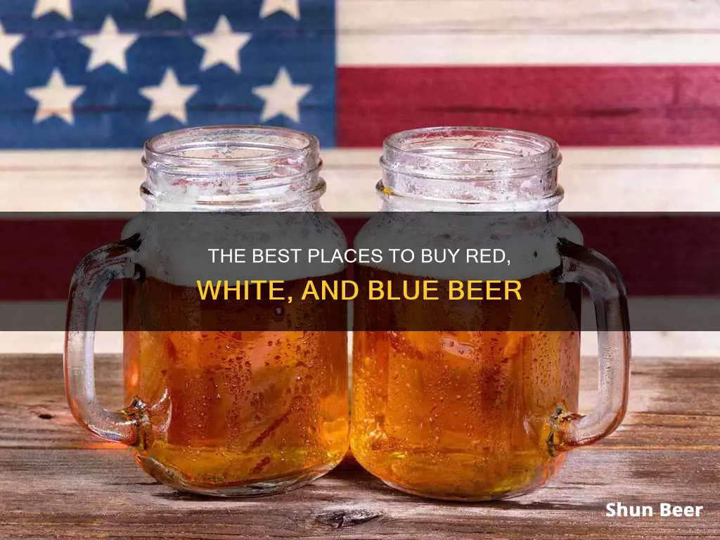 where can i buy red white and blue beer