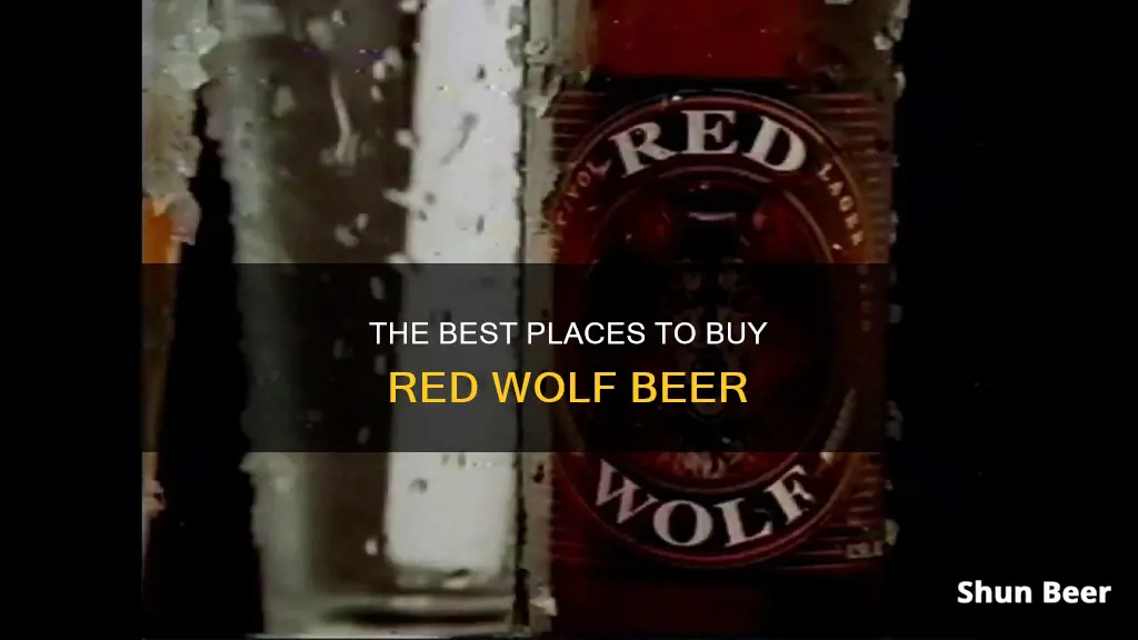 where can i buy red wolf beer