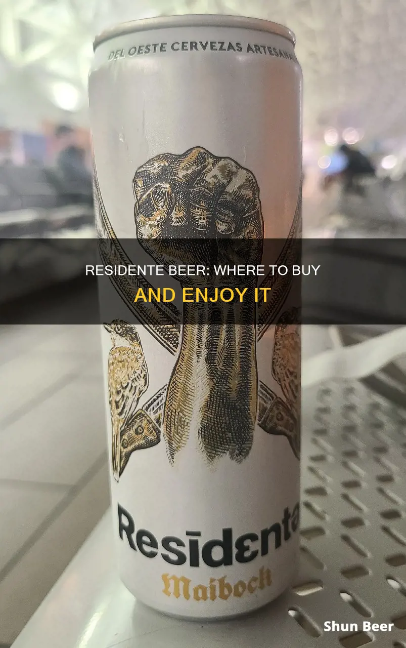 where can i buy residente beer