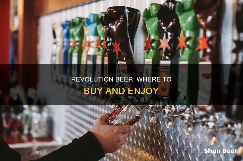 where can i buy revolution beer