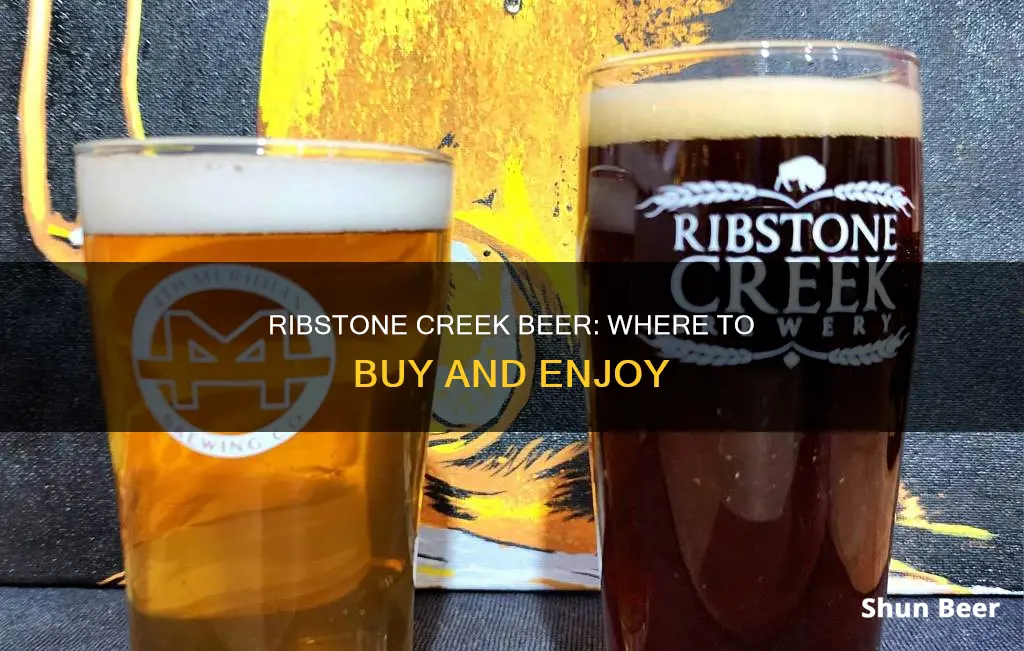 where can i buy ribstone creek beer