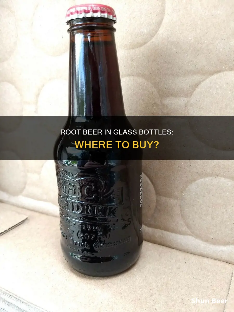 where can i buy root beer in glass bottles