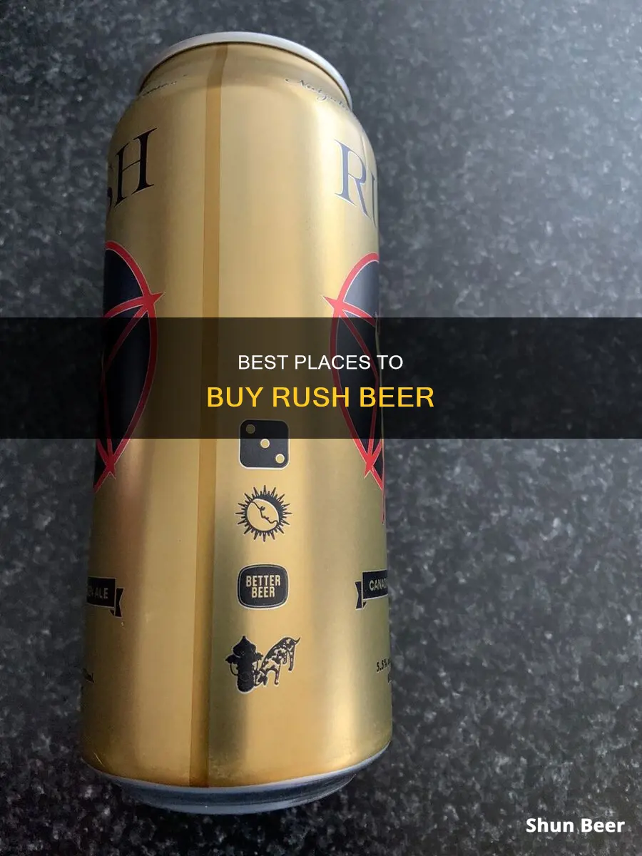 where can i buy rush beer