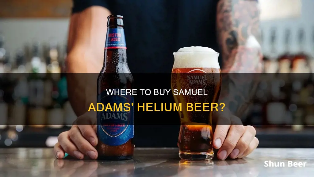 where can i buy samuel adams helium beer