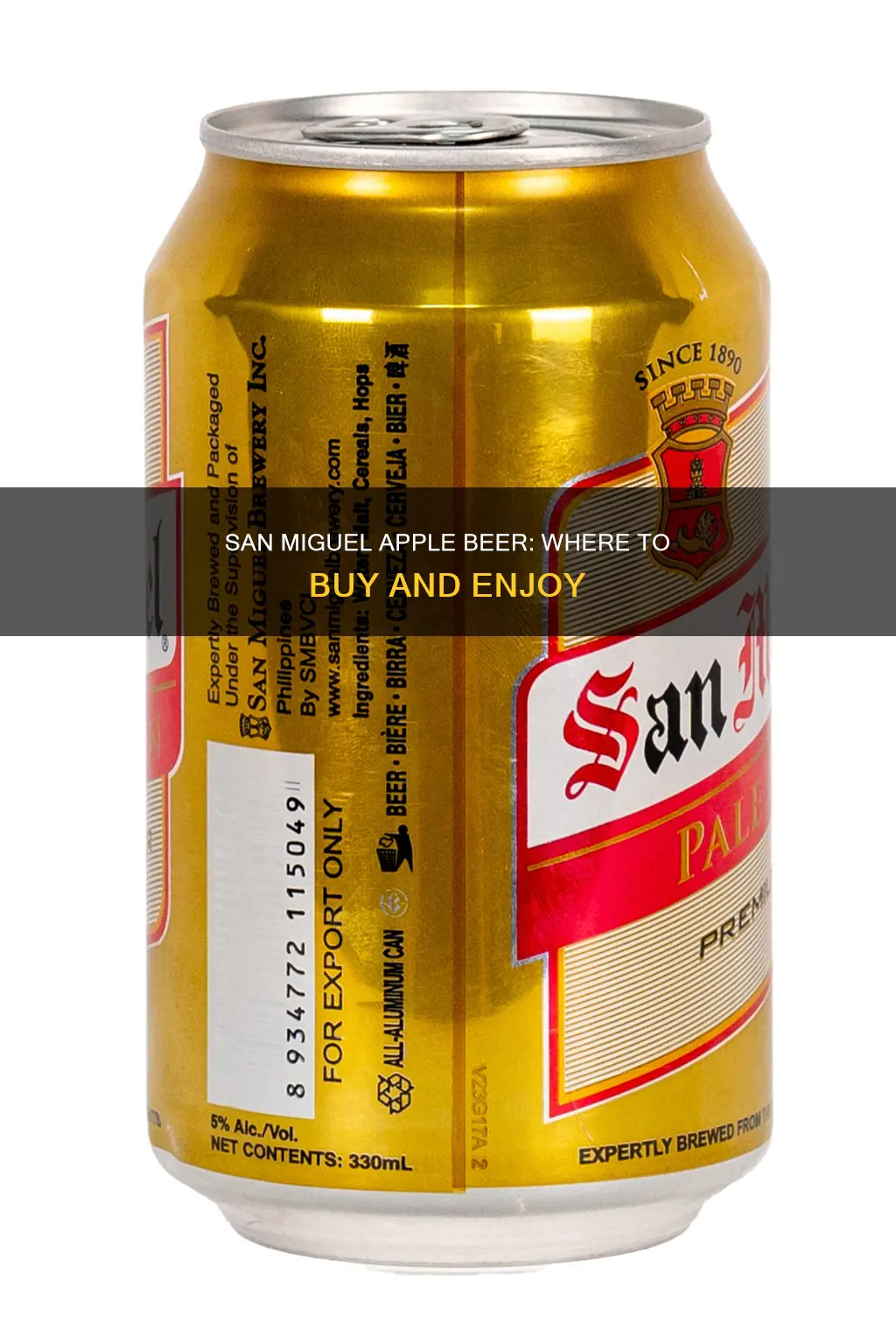 where can i buy san miguel apple beer