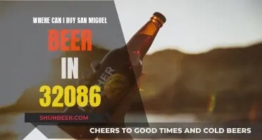 San Miguel Beer: Where to Buy in 32086 Area Code