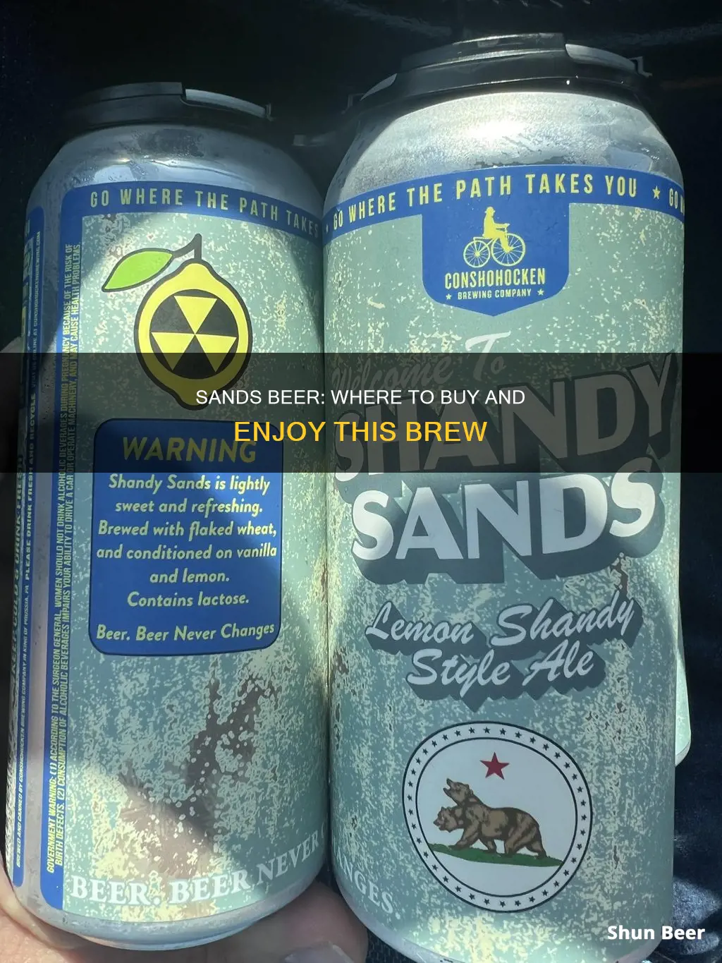 where can i buy sands beer