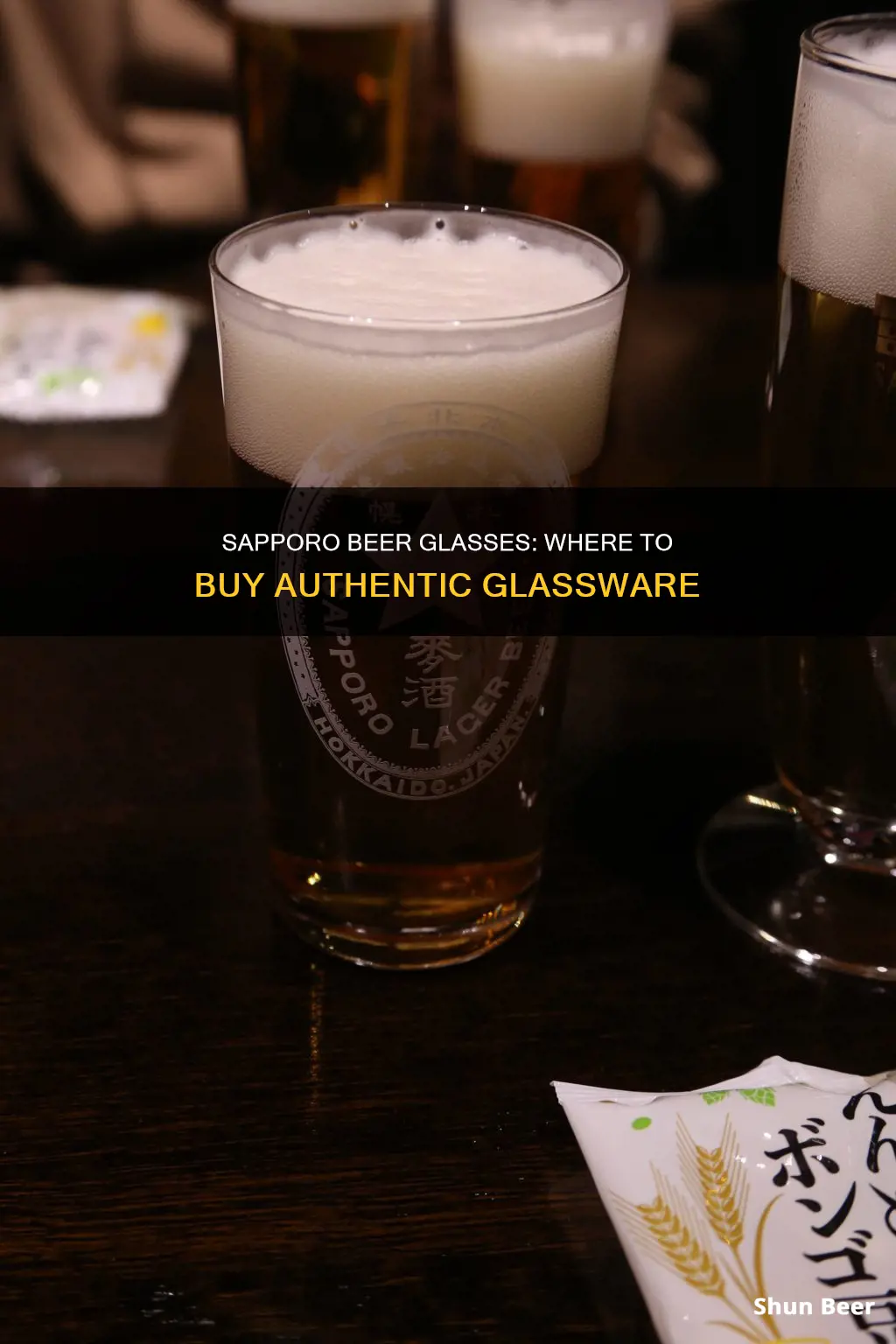 where can i buy sapporo beer glasses