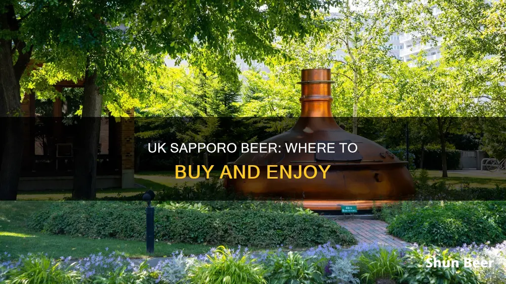 where can i buy sapporo beer uk