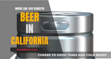 Schaefer Beer: Where to Buy in California?