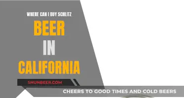 Schlitz Beer: Where to Buy in California?