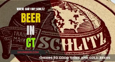 Schlitz Beer: Where to Buy in Connecticut?