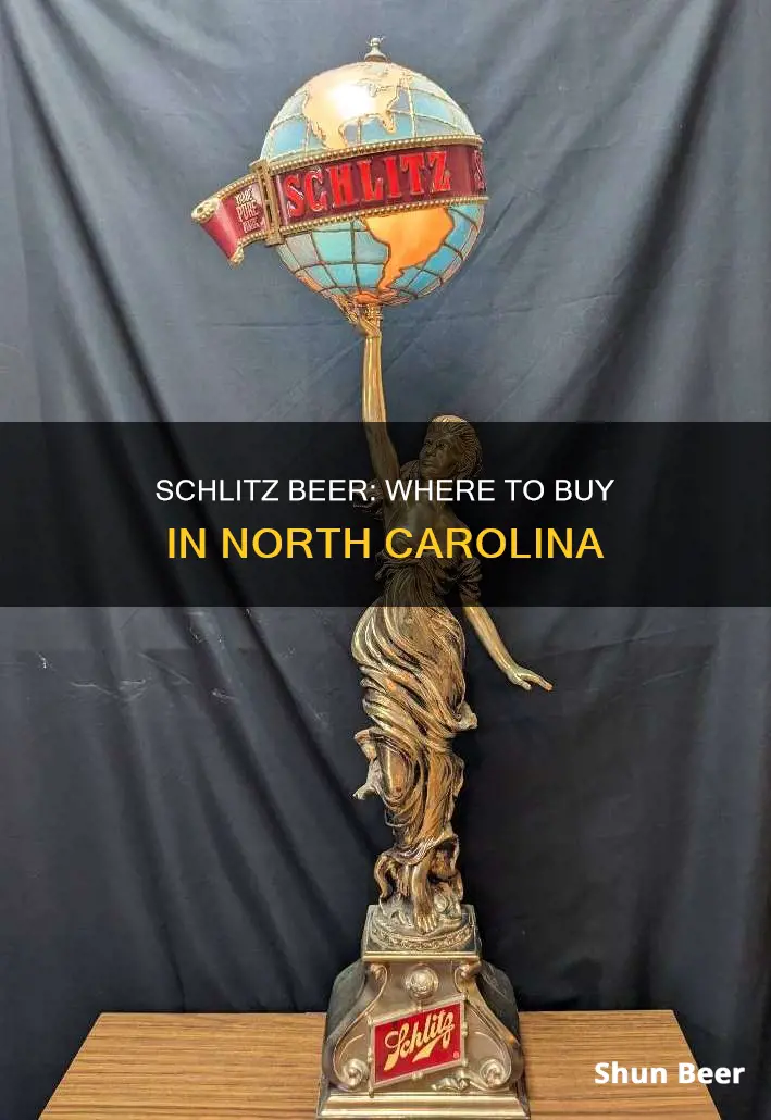 where can i buy schlitz beer in north carolina