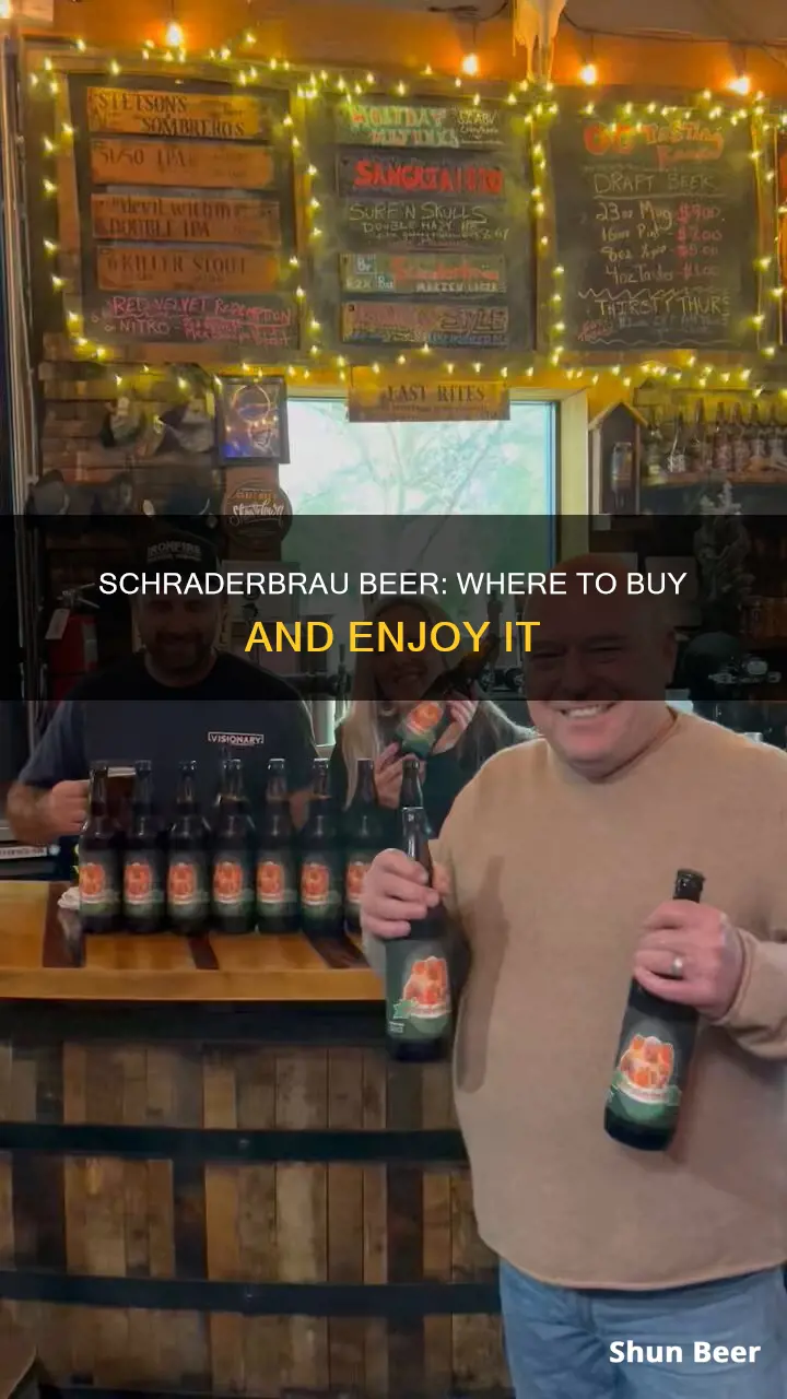 where can i buy schraderbrau beer