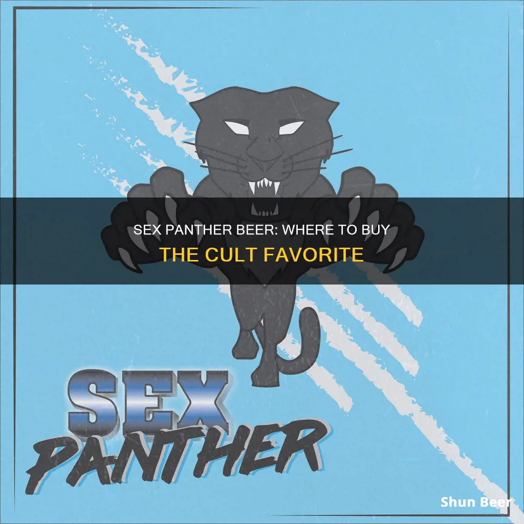 where can i buy sex panther beer