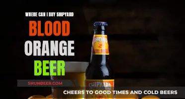 Where to Buy Shipyard's Blood Orange Beer?