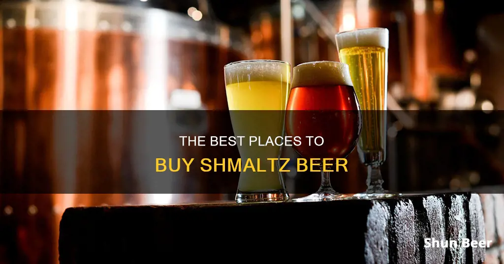 where can i buy shmaltz beer