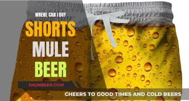 Mule Beer and Shorts: Where to Buy