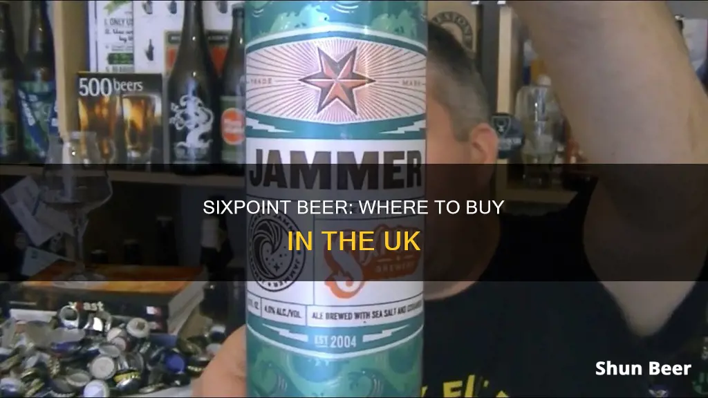 where can i buy sixpoint beer uk