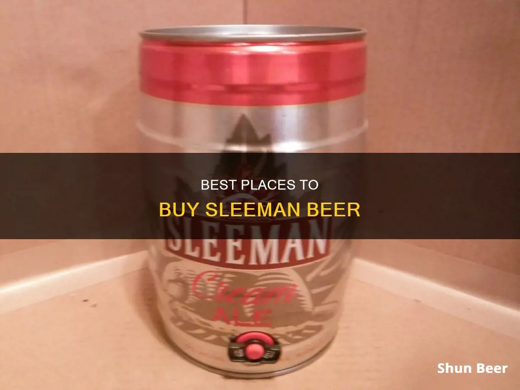 where can i buy sleeman beer