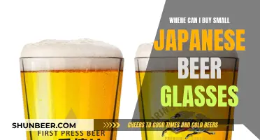 Japanese Beer Glasses: Where to Buy Small, Authentic Glassware