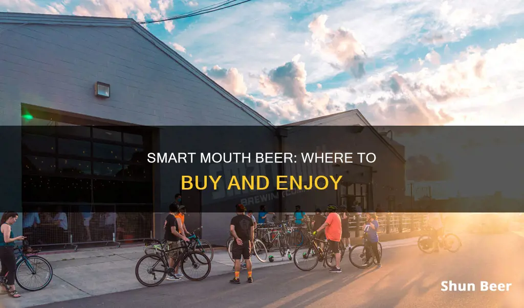 where can i buy smart mouth beer