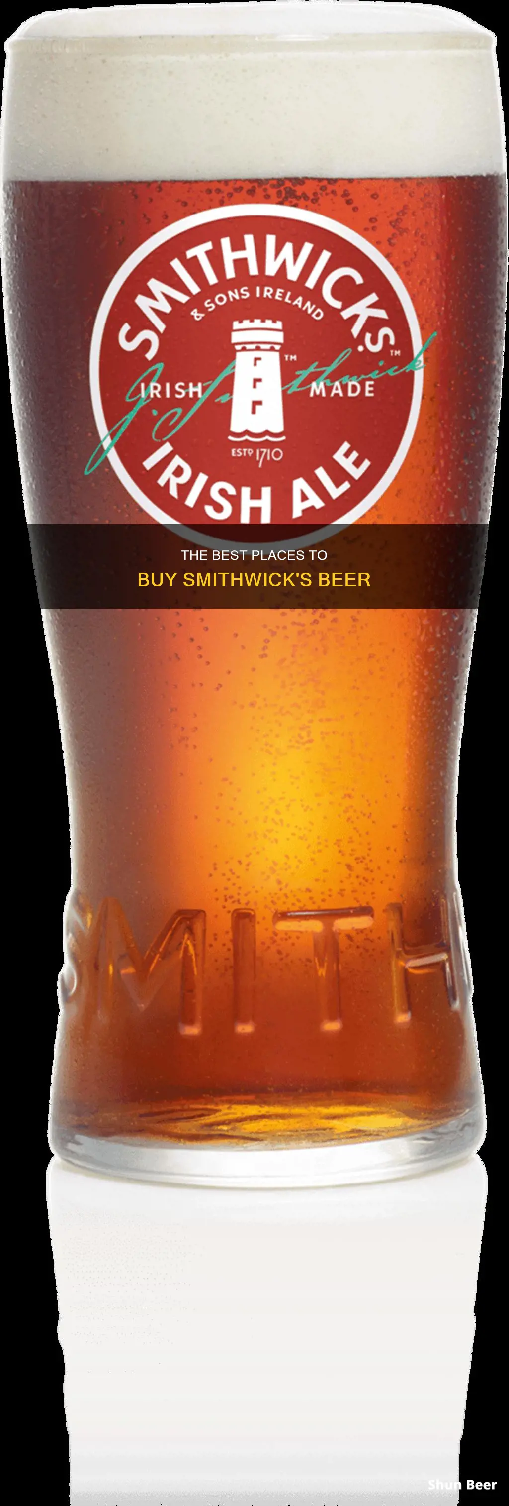 where can i buy smithwicks beer