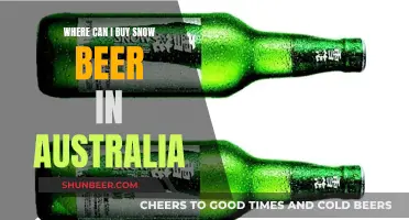 Snow Beer: Where to Buy in Australia