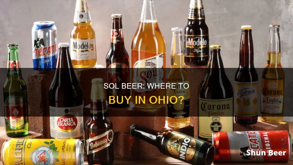 where can i buy sol beer in ohio